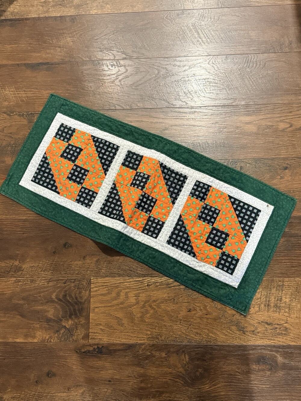 Quilted Table Runner Handmade